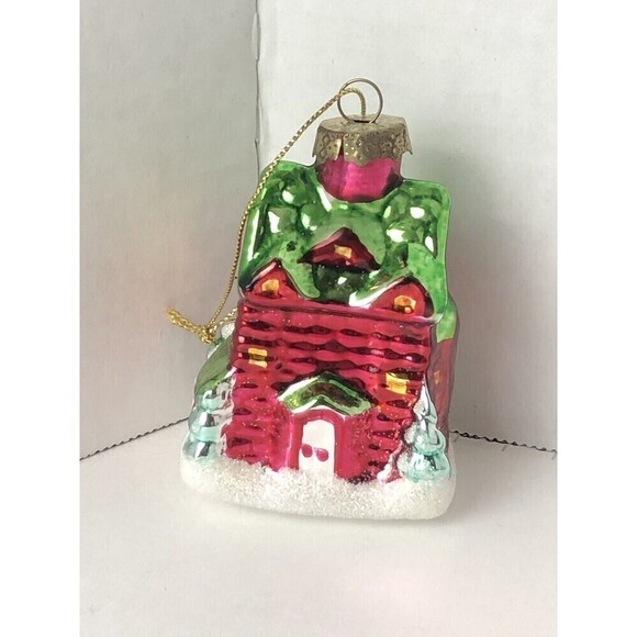 Lot of 4 Vintage Hand Blown Glass Christmas Tree Ornament Snowmen Collectibles - Picture 7 of 12